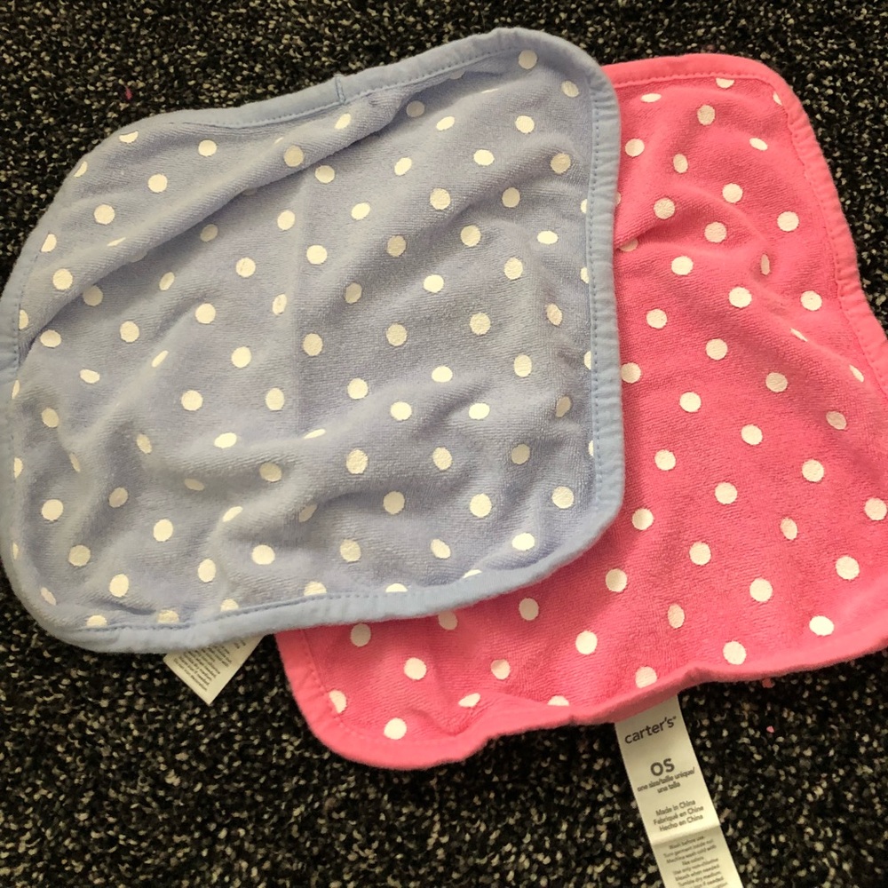Carters baby wash cloths